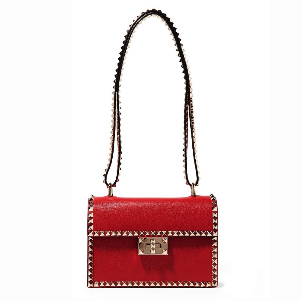 Reference image illustrating 15 Statement Red Handbags to Elevate Your Fall Wardrobe in 2018