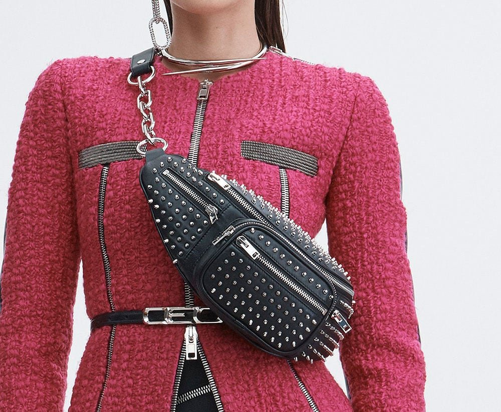 Reference image illustrating Alexander Wang Attica Fanny Pack Restocked: Mini and Velvet Versions Now Available