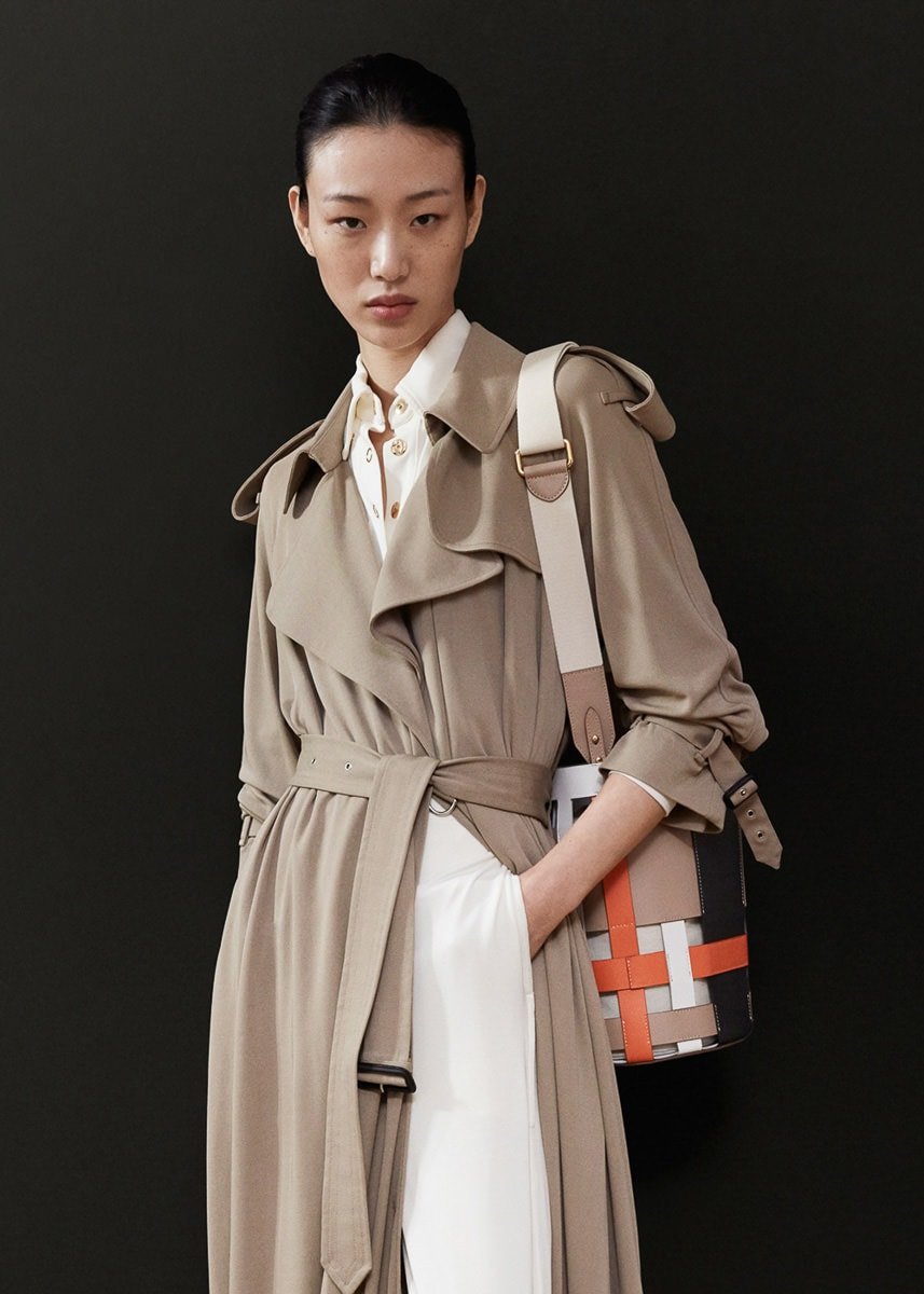Reference image illustrating Burberry Pre-Fall 2019 Handbags: Riccardo Tisci’s Logo-Driven Vision