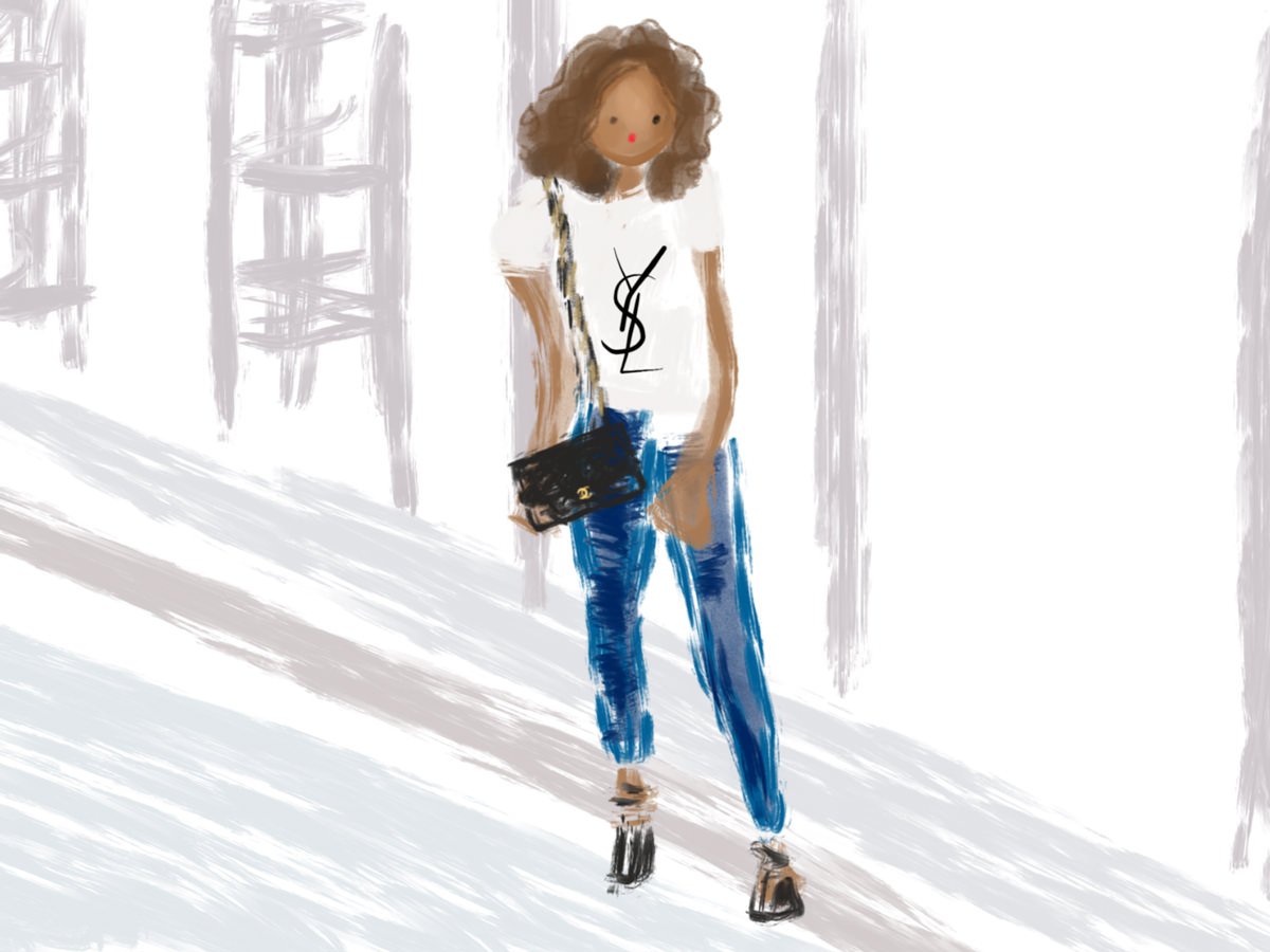 Reference image illustrating Can You Wear Multiple Designer Logos at Once? Styling Chanel, Gucci & Louis Vuitton Together
