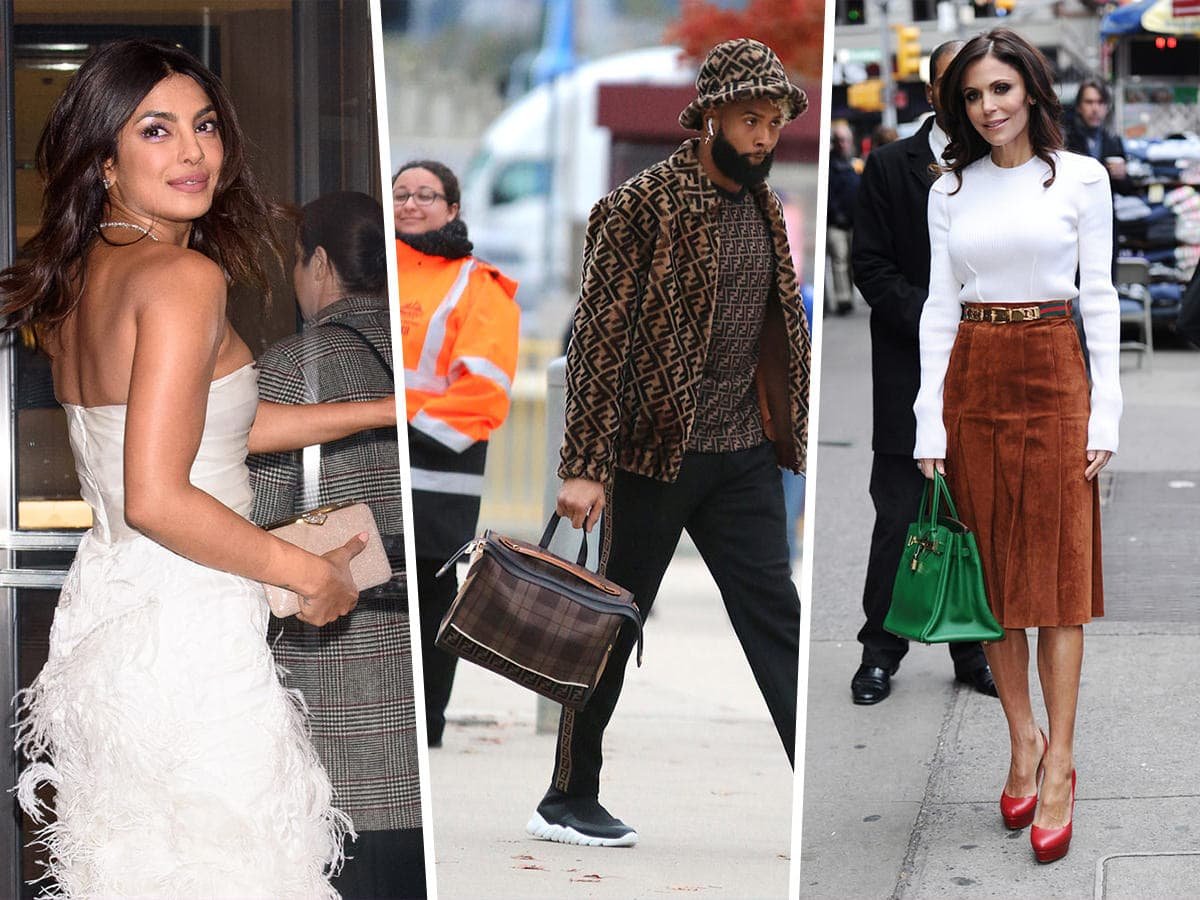 Reference image illustrating Celebrities Carry Fendi, Celine, Louis Vuitton & More for Fall Occasions and Halloween Outings
