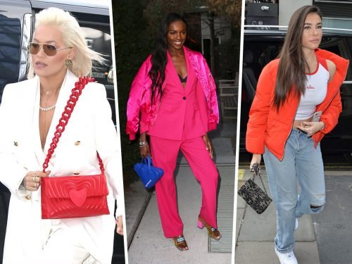 Celebrities Embrace Bold Colors with Balenciaga, Louis Vuitton, and Chanel at Spring Events thumbnail