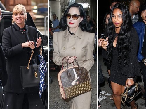 Celebrities Spotted with Chanel and Louis Vuitton Bags This Week: Ana Faris, Ashanti, and More thumbnail