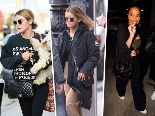 Celebrities Spotted with Givenchy GV3, Gucci Marmont, and Celine Bags in LA and NYC thumbnail