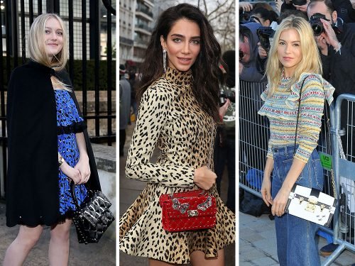 Celebrity Handbag Moments from Paris Fashion Week Fall 2018: Louis Vuitton, Dior & Valentino thumbnail