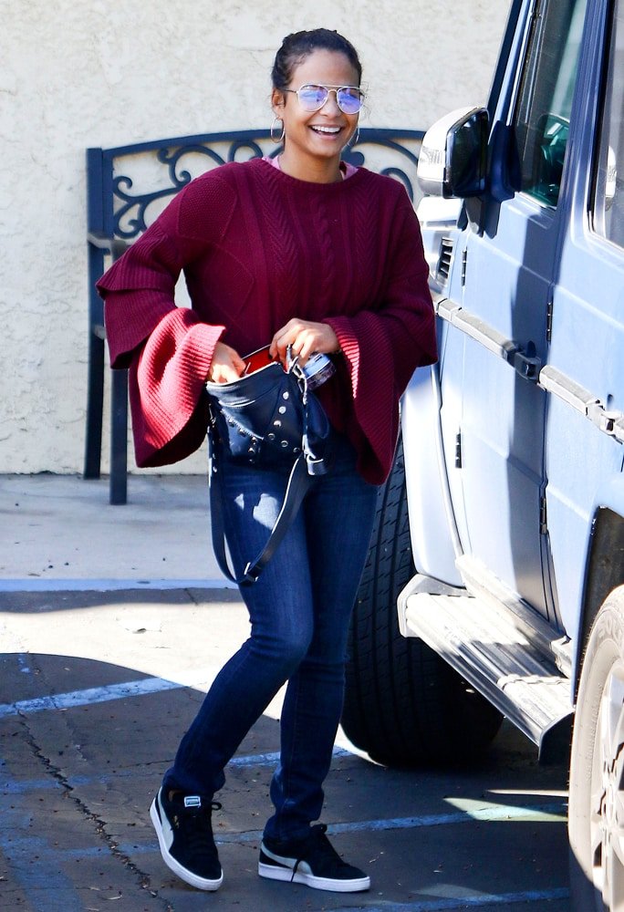 Reference image illustrating Celebrity Holiday Shopping Bags: Gucci, Dior, Chanel & More Spotted in Beverly Hills