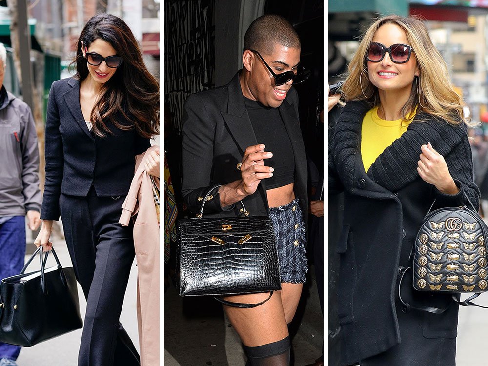 Reference image illustrating Celebrity Street Style: Dior, Mulberry, and JW Anderson Bags Spotted in the Wild This Week