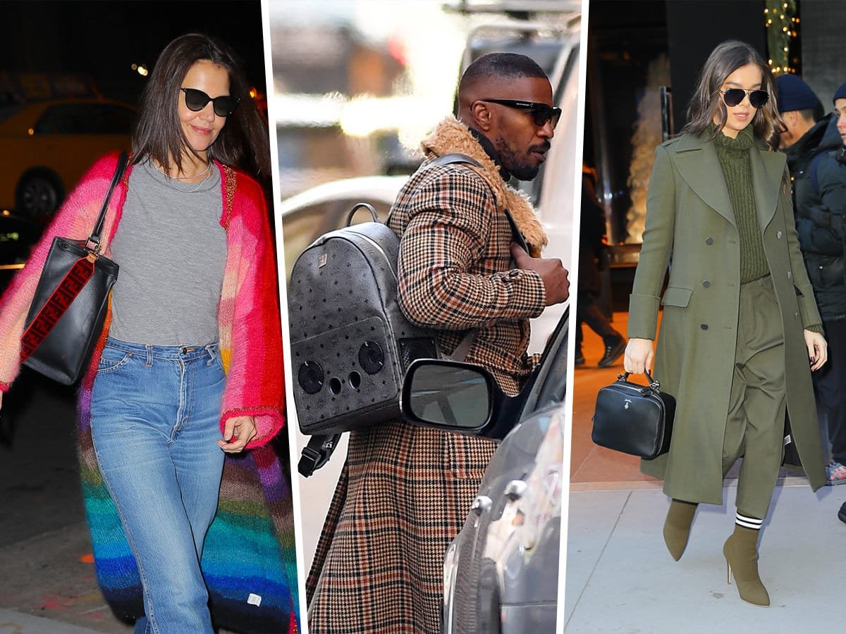 Reference image illustrating Celebs Step Out with Mark Cross, Hermès and Fendi