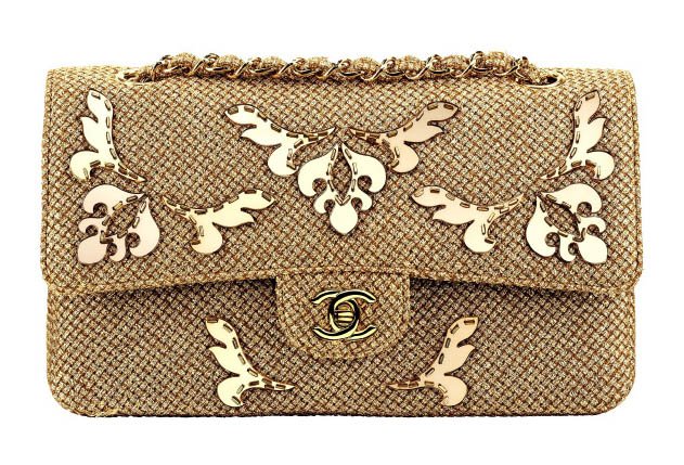 Reference image illustrating Chanel Cruise 2013 Handbag and Jewelry Collection: A Closer Look at Tweed, BOY Bags, and Enamel Accents