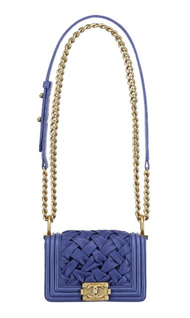 Reference image illustrating Chanel Cruise 2013 Handbag and Jewelry Collection: A Closer Look at Tweed, BOY Bags, and Enamel Accents