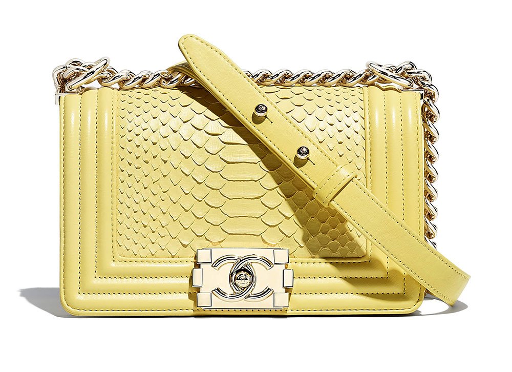 Reference image illustrating Chanel Pre-Collection Spring 2018: Over 100 New Handbags Including Rainbow Boy Bags and Classic Flap Styles