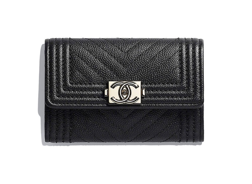 Reference image illustrating Chanel Spring 2018 Accessories: 70 Wallets, WOCs, iPad Cases & More Now in Boutiques