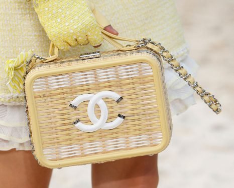 Chanel Spring 2019 Beach Collection: Terrycloth Flap Bags, Wicker Vanity Cases & Beach Ball Minaudières thumbnail