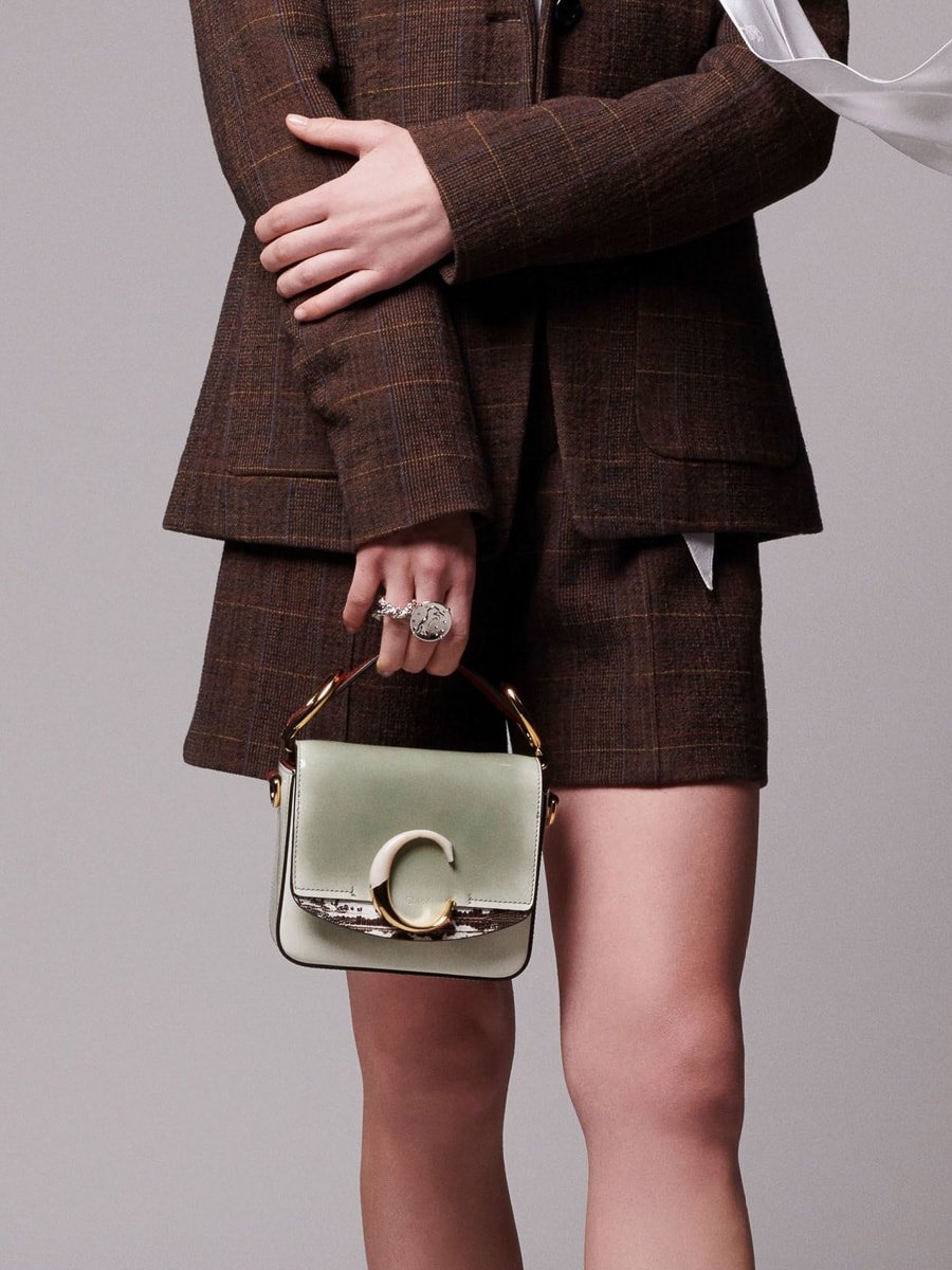 Reference image illustrating Chloé Pre-Fall 2019 Handbags: A Refined Return to Tess, Drew, and Paddington Details