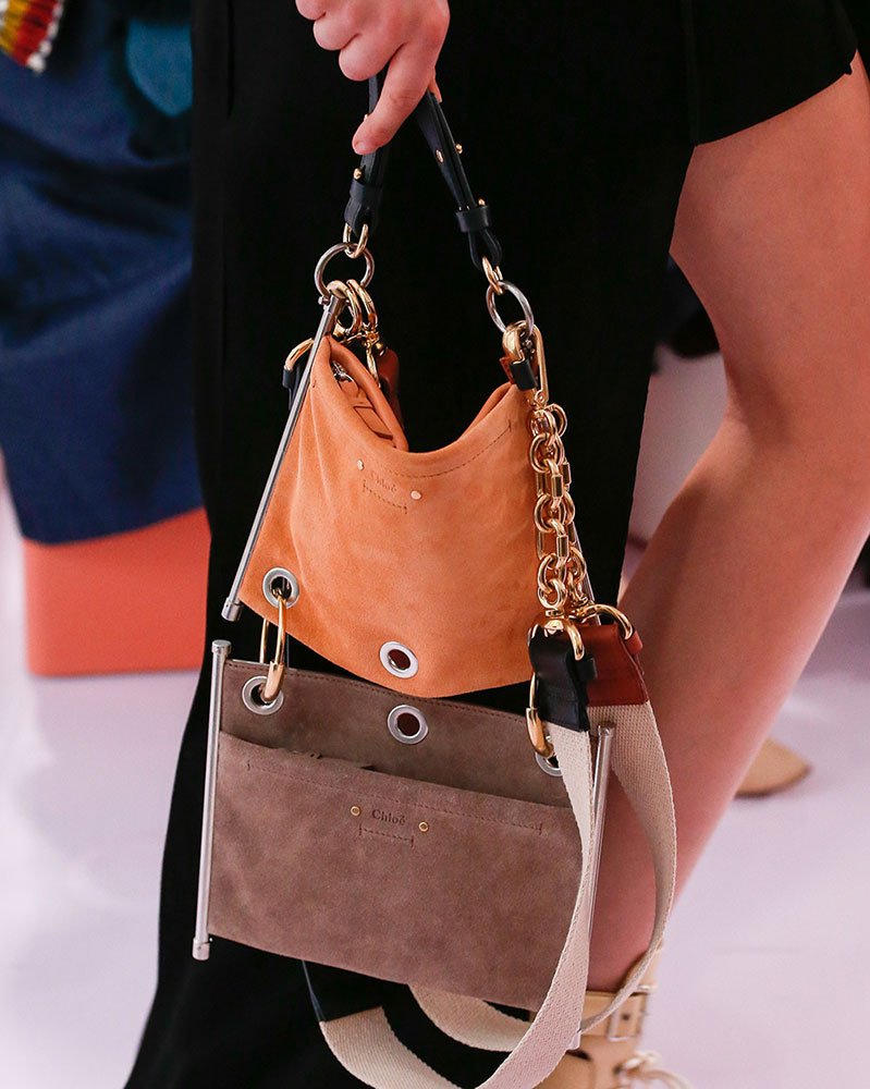Reference image illustrating Chloé Spring 2018 Bags: Natacha Ramsay-Levi’s Debut Honors the Drew and Introduces Fresh Silhouettes