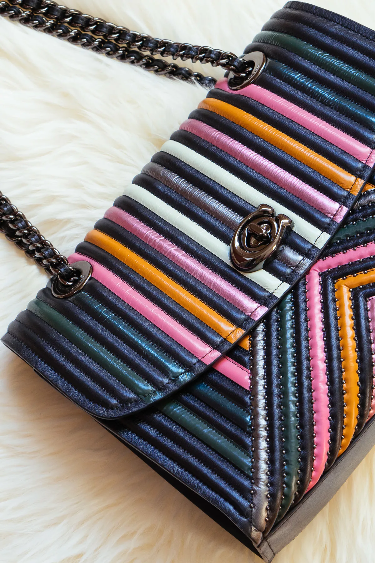 Reference image illustrating Coach Parker Bag Review: Spring 2018’s Most Wanted Flap Shoulder Bag
