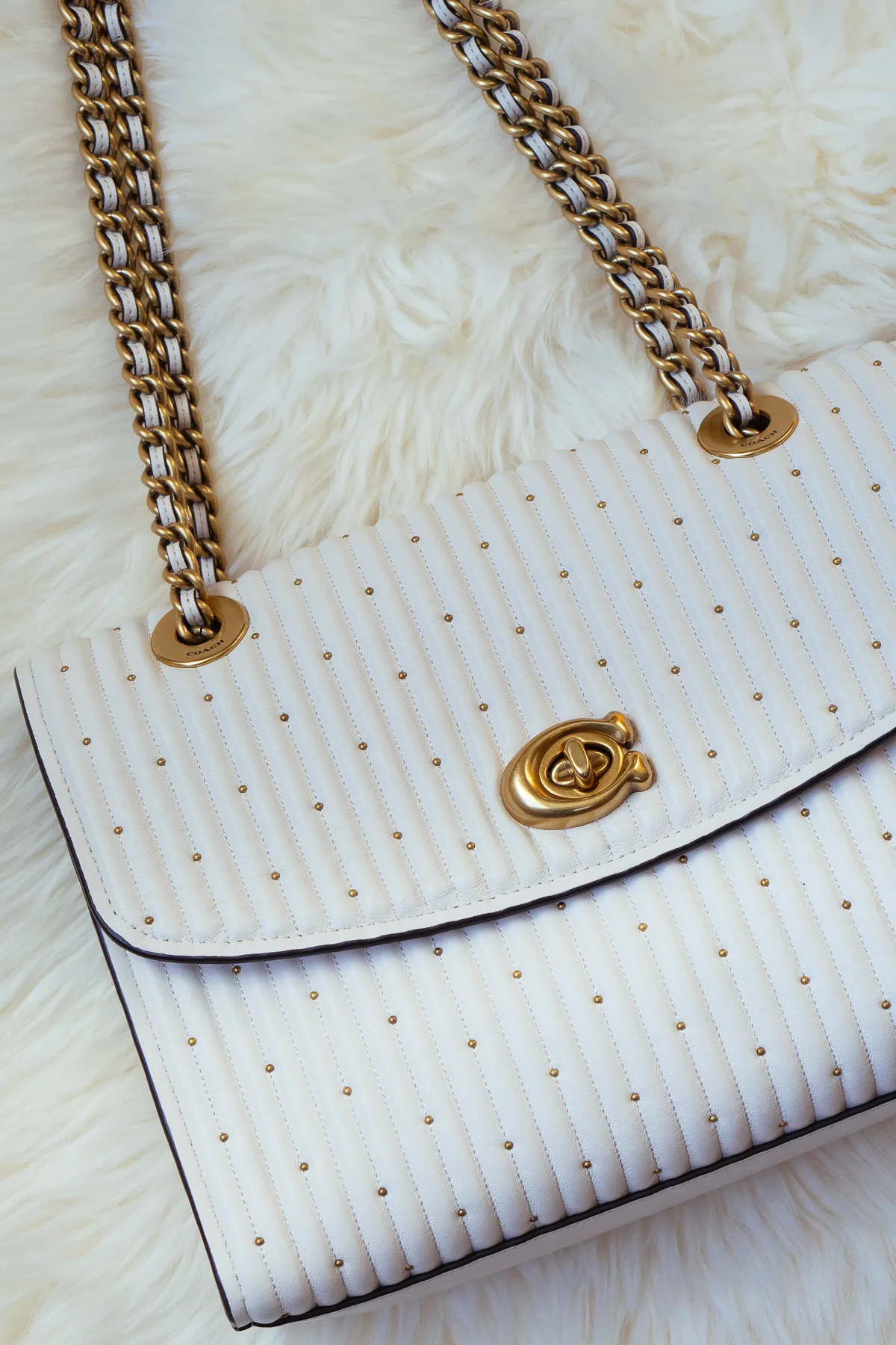 Reference image illustrating Coach Parker Bag Review: Spring 2018’s Most Wanted Flap Shoulder Bag