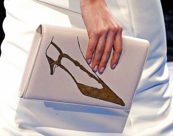 Reference image illustrating Dior Fall 2013 Handbags: Warhol Prints and Refined Bar Bag Silhouettes