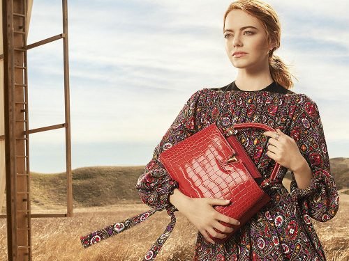 Emma Stone Stars in Louis Vuitton’s Capucines Bag Campaign: A Desert Dream thumbnail