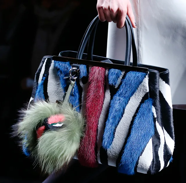 Reference image illustrating Fendi Fall 2013 Fur Bags: A Masterclass in Modern Luxury Handbag Design