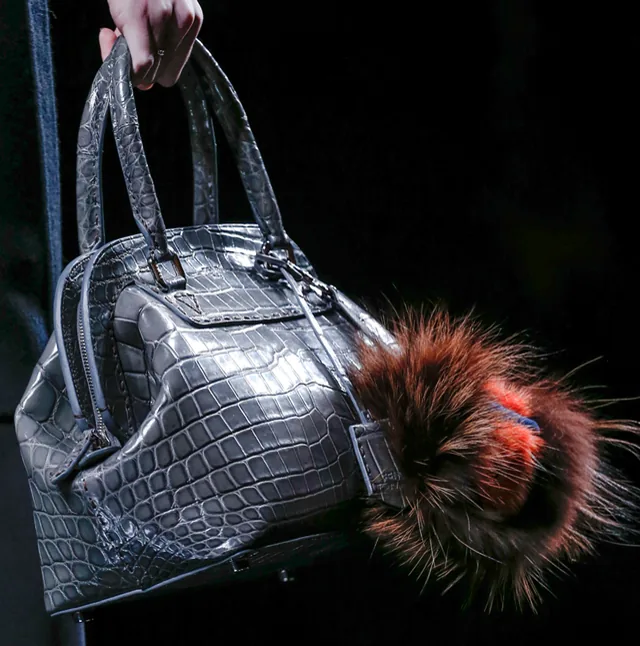 Reference image illustrating Fendi Fall 2013 Fur Bags: A Masterclass in Modern Luxury Handbag Design