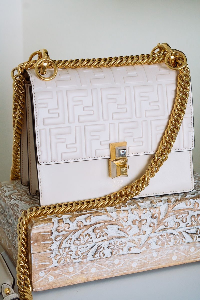 Reference image illustrating Fendi Small Kan I Shoulder Bag: What Fits Inside and How to Pack It