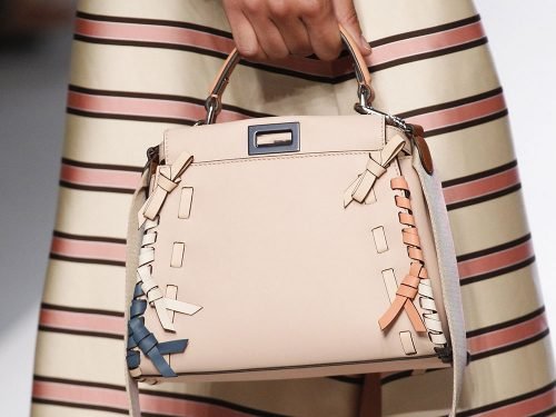 Fendi Spring 2018 Handbags: Plaid, Logo Prints, and New Silhouettes for the Peekaboo and Kan I thumbnail