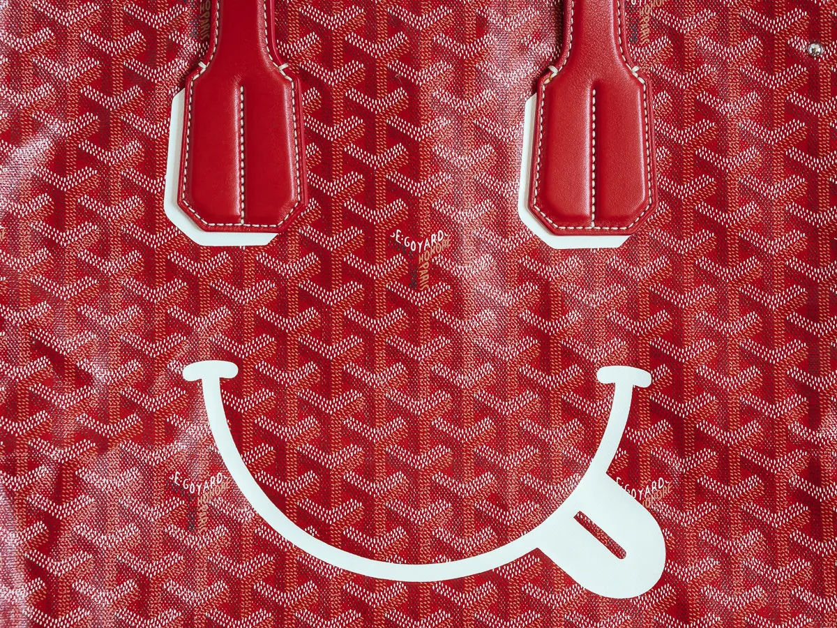 Reference image illustrating Goyard Voltaire Smile Tote: A Playful Limited Edition Statement Piece