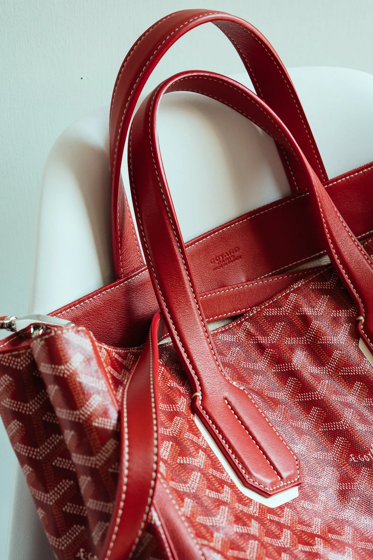 Reference image illustrating Goyard Voltaire Smile Tote: A Playful Limited Edition Statement Piece