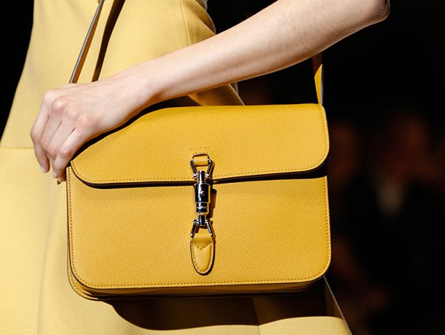 Reference image illustrating Gucci Fall 2014 Handbags: Frida Giannini’s Minimalist Luxury Collection