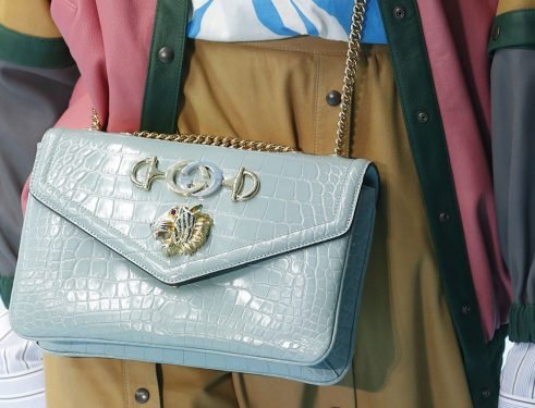 Gucci Fall 2018 Bags: Runway First Look at Flap Bags, Basketball Shapes & Nylon Backpacks thumbnail