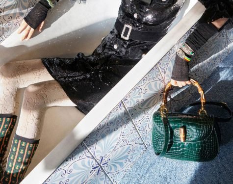 Gucci Pre-Fall 2018 Lookbook: New Marmont Tote and Cinematic Bag Collection thumbnail
