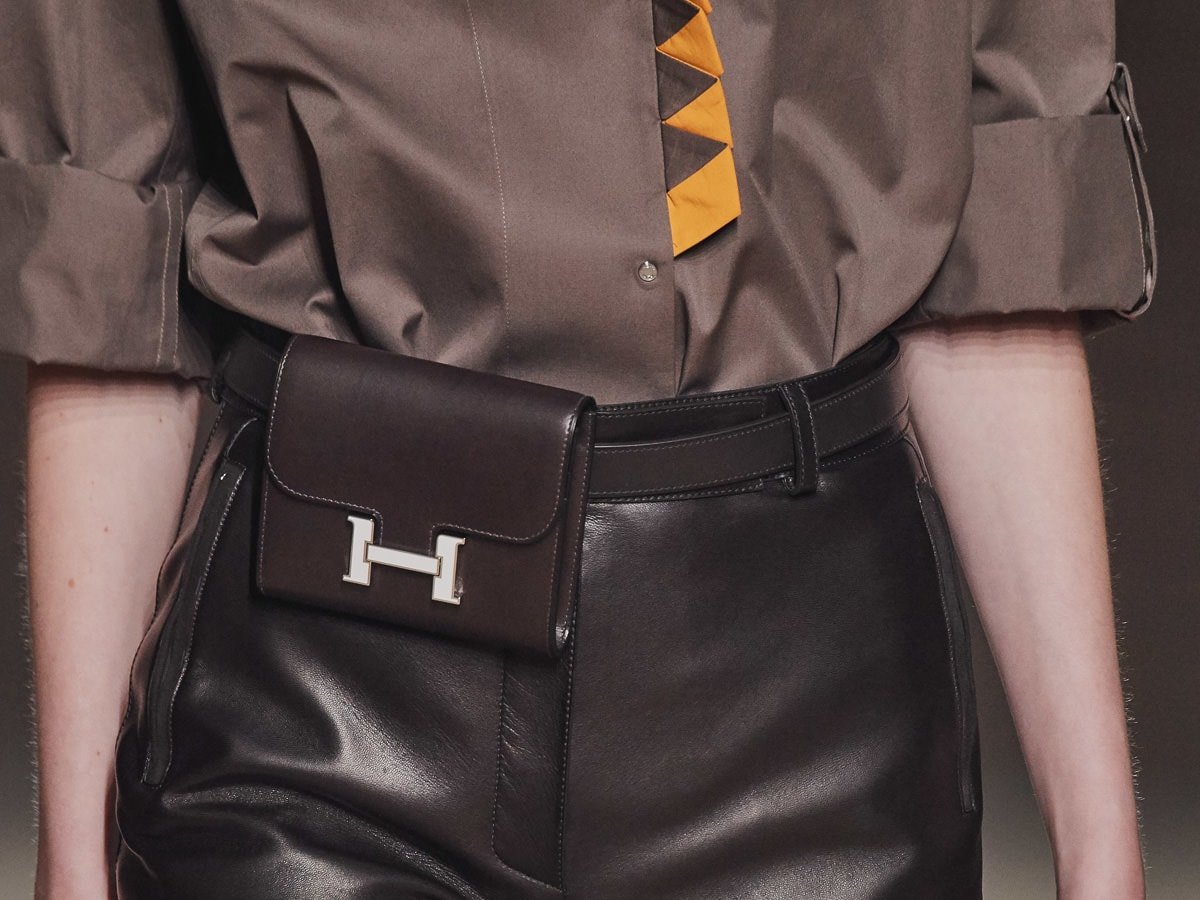 Reference image illustrating Hermès Fall 2019 Runway Bags: Every New Design from the Collection