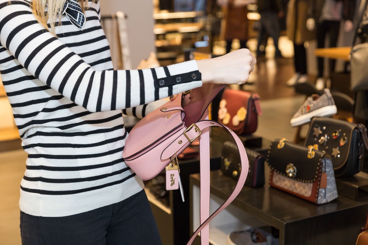 Reference image illustrating Inside Coach Create: How to Design Your Own Custom Coach Handbag In-Store