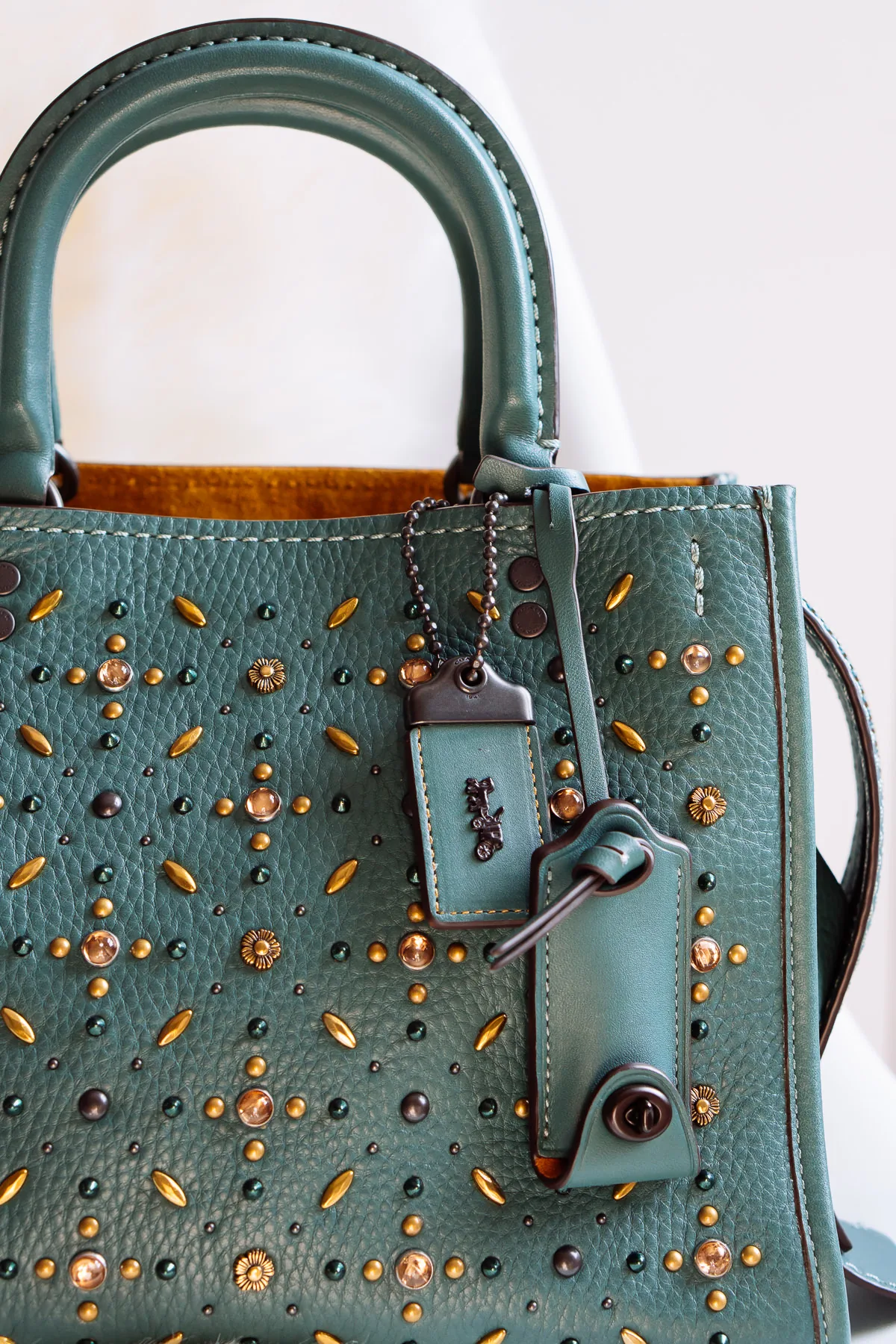 Reference image illustrating Inside Coach Spring 2018 Runway: A First Look at the Rogue 25 Bag at NYFW Day 6