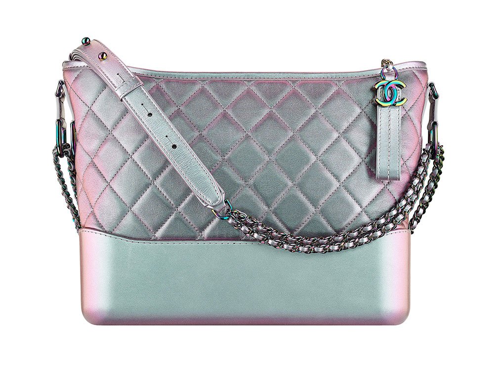 Reference image illustrating Iridescent Handbags Are Back: A Curated Edit of Color-Shifting Luxury Bags