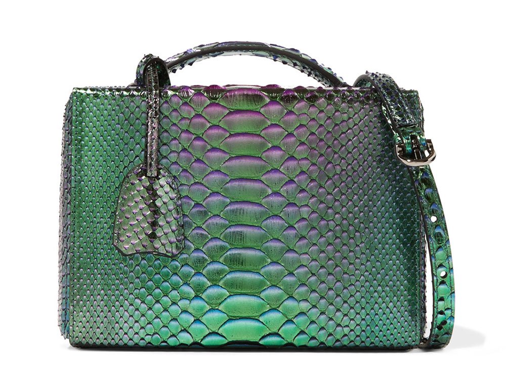 Reference image illustrating Iridescent Handbags Are Back: A Curated Edit of Color-Shifting Luxury Bags