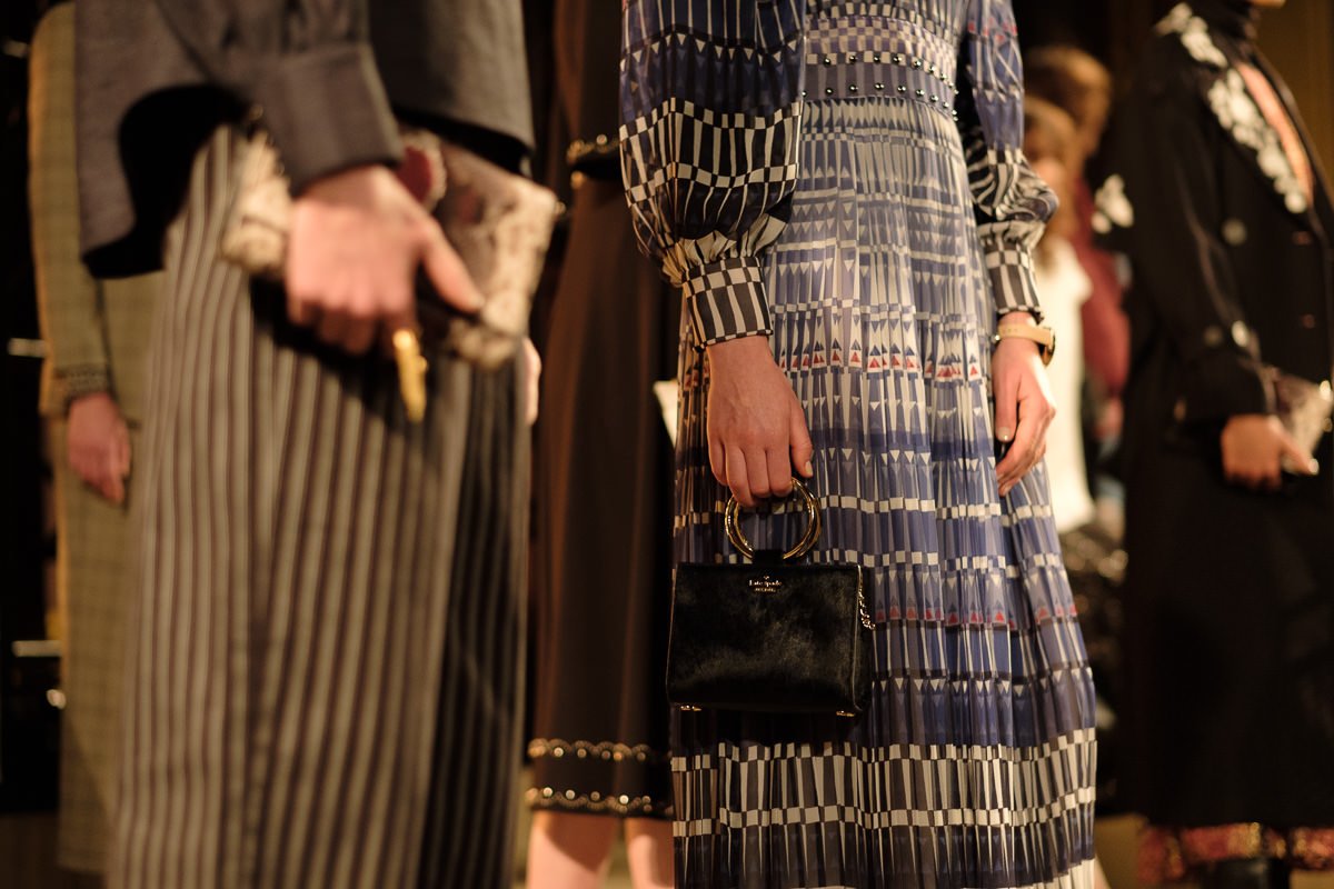 Reference image illustrating Kate Spade Fall 2018 Bags Embrace a Moody Boho Aesthetic with Suede and Fringe