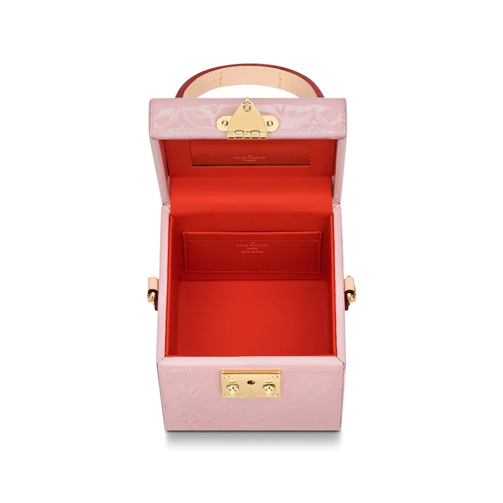 Reference image illustrating Louis Vuitton Bleeker Box Bag Returns: A Tiny Trunk-Inspired Mini for Fall 2018