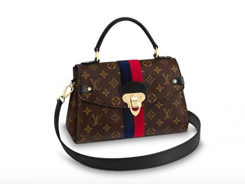 Louis Vuitton Fall 2018 Bags: Classic Silhouettes Meet Bold Stripes in Monogram and Epi Leather thumbnail