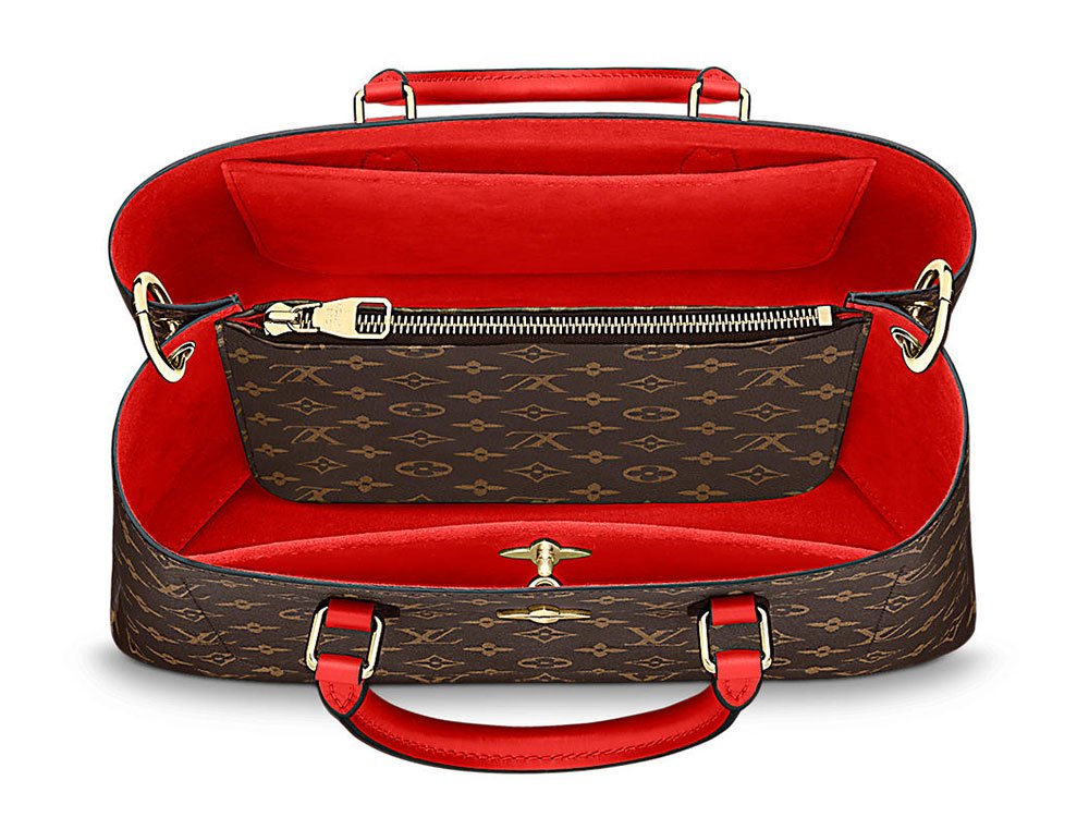 Reference image illustrating Louis Vuitton Flower Bag Collection: Four New Monogram Designs with Padlock Details