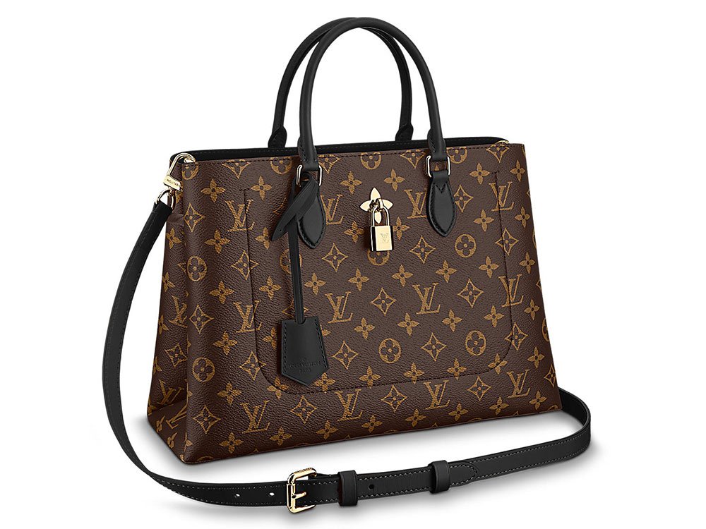 Reference image illustrating Louis Vuitton Flower Bag Collection: Four New Monogram Designs with Padlock Details