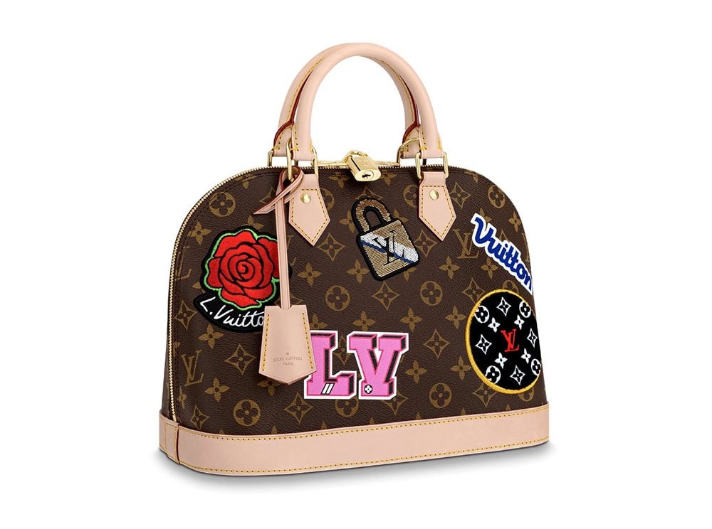 Reference image illustrating Louis Vuitton Patches Collection: A Playful Take on Monogram Classics