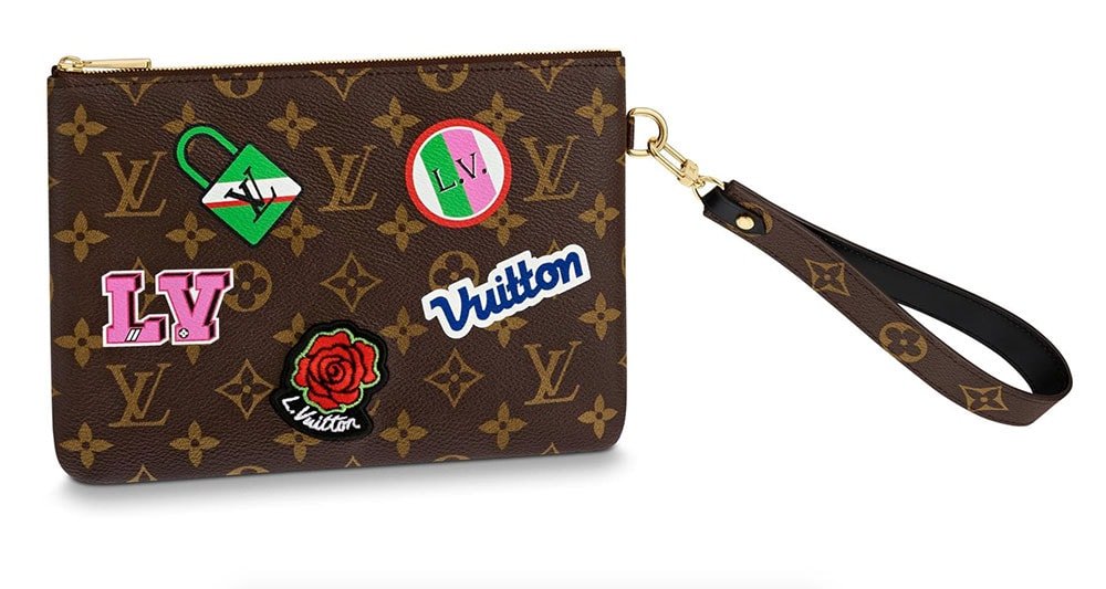 Reference image illustrating Louis Vuitton Patches Collection: A Playful Take on Monogram Classics