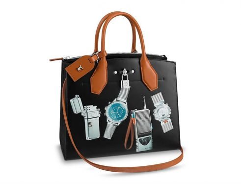 Louis Vuitton Pre-Fall 2018 Bags Feature Whimsical Watch and Lighter Illustrations thumbnail