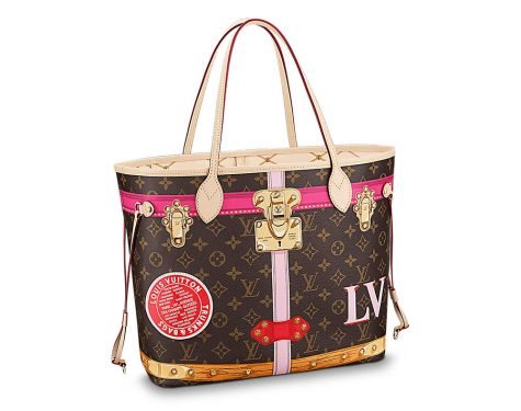 Louis Vuitton Summer 2018 Capsule: Cartoon Trunk Details on Speedy, Neverfull & More thumbnail