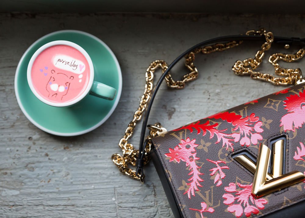 Reference image illustrating Louis Vuitton Twist MM Floral Monogram: A Fresh Botanical Take on an Iconic Silhouette