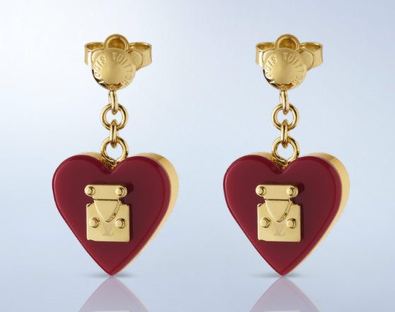 Reference image illustrating Louis Vuitton Valentine’s Day 2024: Heart-Shaped Leather Goods & Jewelry Under $500