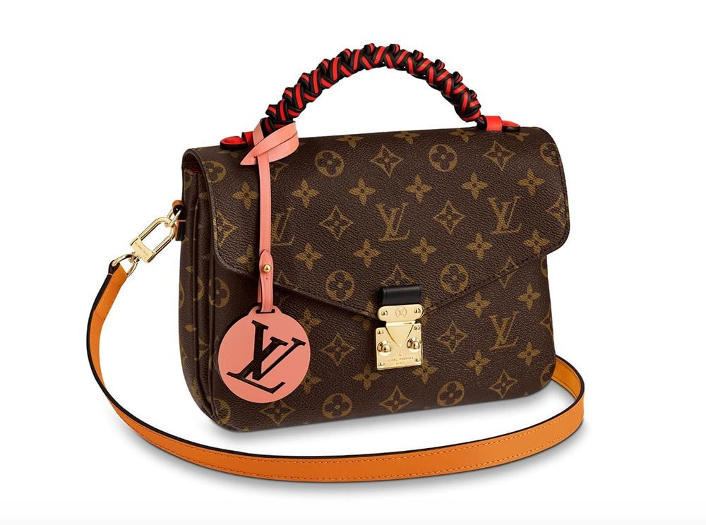 Reference image illustrating Louis Vuitton Winter 2018 Braided Handle Collection: A Fresh Take on Iconic Bags