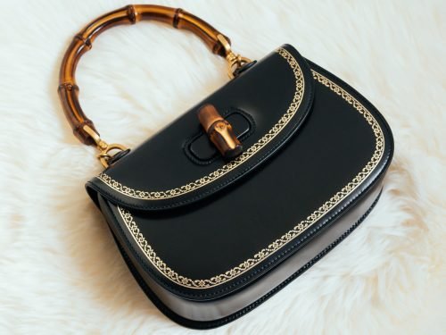 Loving Lately: Gucci’s Bamboo Classic Frame Top Handle Bag thumbnail